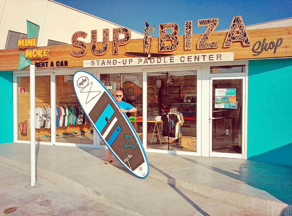 Supibiza, web related to SUP (Stand-Up Paddle) in Ibiza
